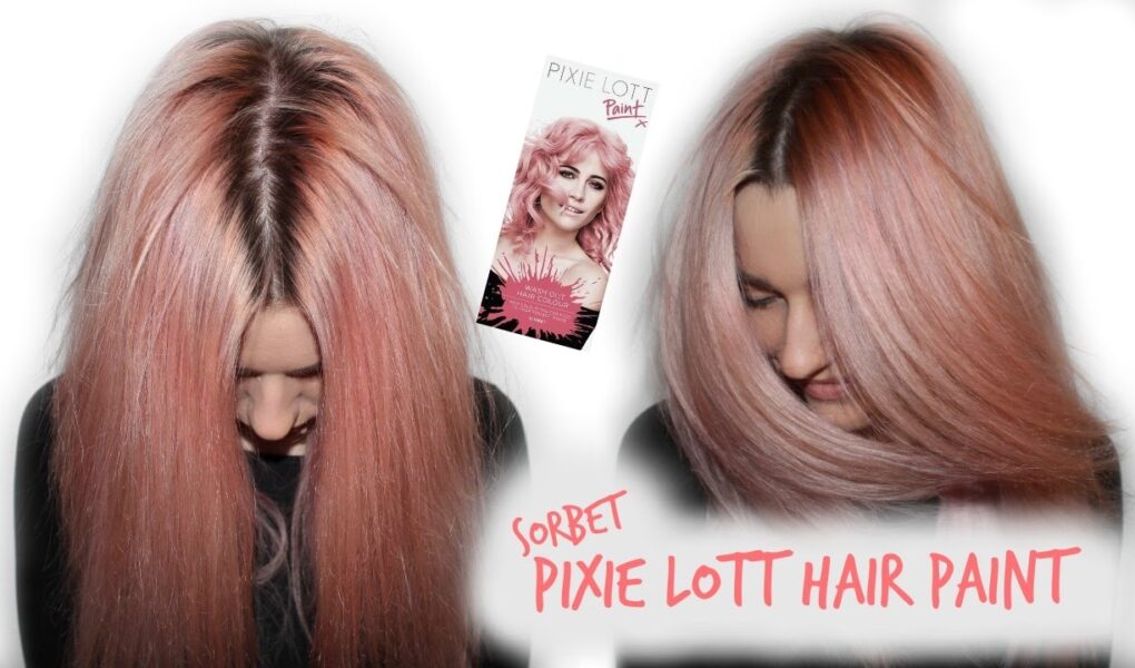 Pixie Lott Paint Pink Hair Dye Review Fashion Beauty Blog