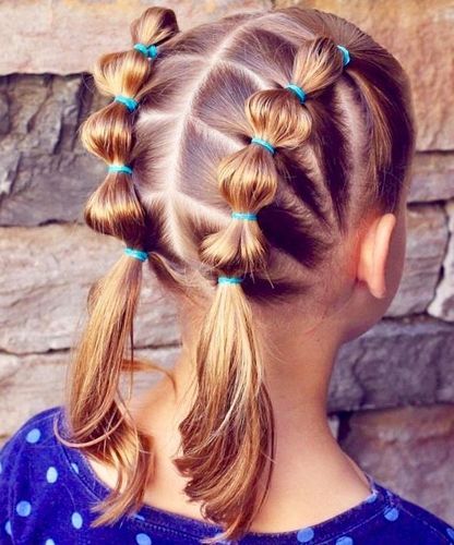 Beautiful 11-Year-Old Girl with Short Bob Haircut